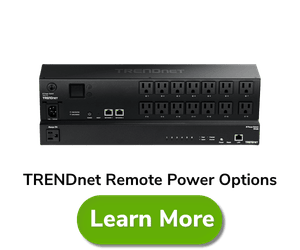 TRENDnet remote power options
